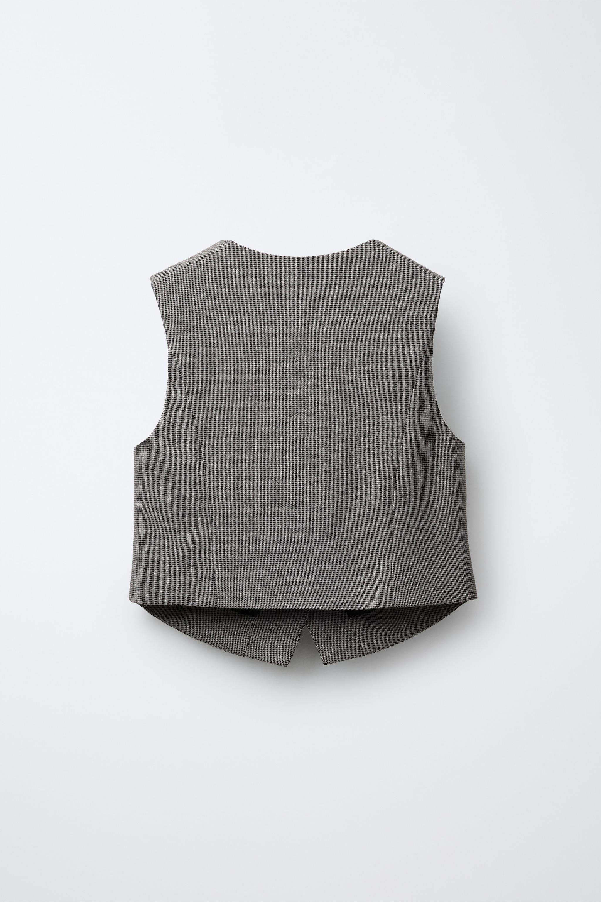 GILET TAILLEUR PIED-DE-POULE